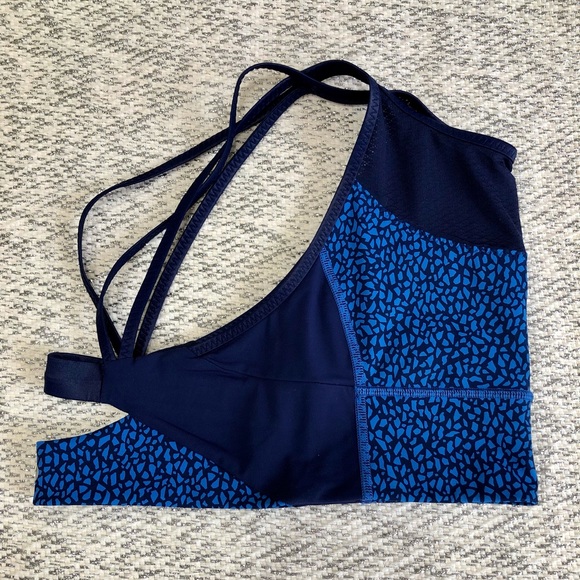 Lulu Long Line Sports Bra Sz 6 - Picture 4 of 5